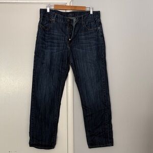 Lucky Brand Men's Dark Indigo Relaxed Jeans